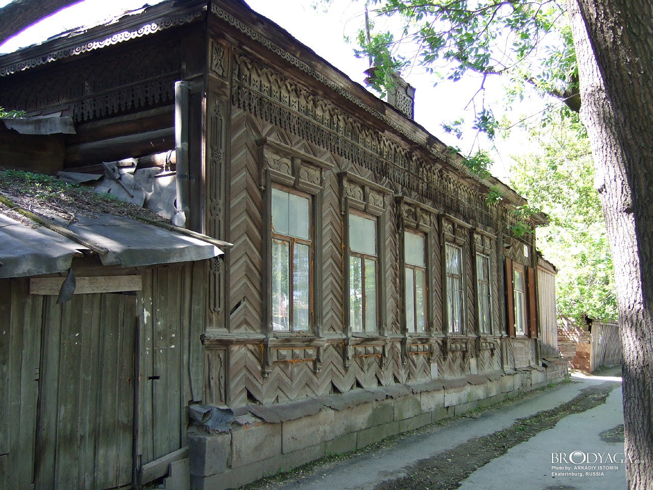 Флигель усадьбы Расова-Гуняева-Сушкова, Декабристов 73а, Екатеринбург (Ekaterinburg)